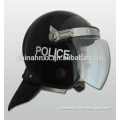 police Anti riot helmet with visor for control riot
